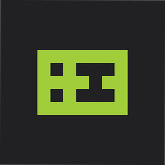 Obraz premium abstract letter h plus medical geometric logo vector