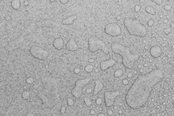 Water drops on ceramic tile