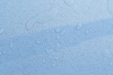 Water drops on ceramic tile