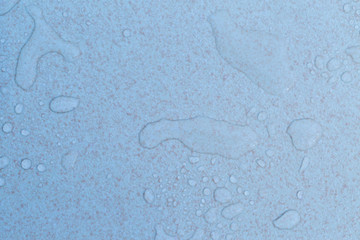 Water drops on ceramic tile