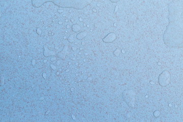 Water drops on ceramic tile