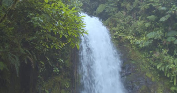 Jungle Waterfall Close Up
