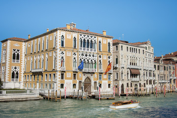 Naklejka premium Grand Canal in Venice,Italy,march, 2019