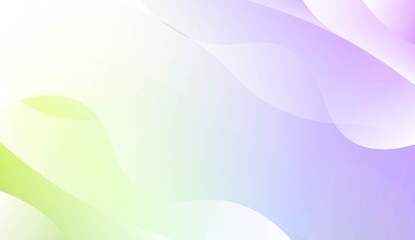 Geometric Wave Shape with Colorful Gradient Color Background Wallpaper. For Your Design Ad, Banner, Cover Page. Vector Illustration.