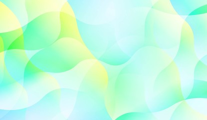 Futuristic Color Design Geometric Wave Shape, Lines. For Your Design Wallpapers Presentation. Vector Illustration with Color Gradient.
