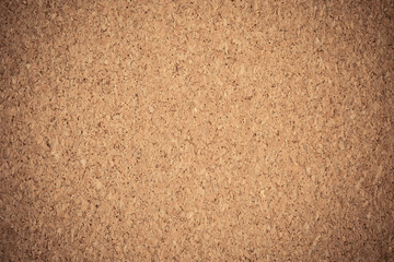 Close up of cork board texture