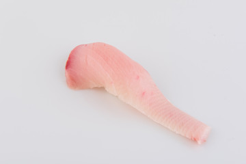 Sushi, food from Japan But gained popularity throughout the world