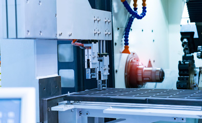 industrial CNC machine for working