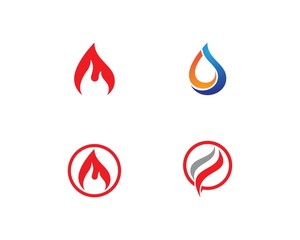 Fire flame Logo