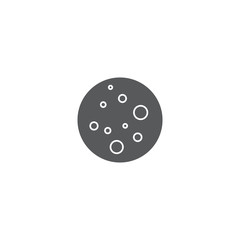 petri dish vector icon concept, isolated on white background