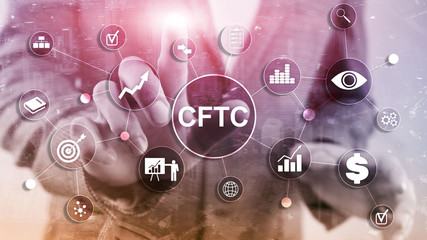 CFTC u.s. commodity futures trading commission business finance regulation concept.
