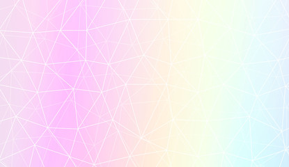 Fototapeta premium Hipster pattern with polygonal pattern with triangles elements. For modern interior design, fashion print. Vector illustration. Blurred Background, Smooth Gradient Texture Color.
