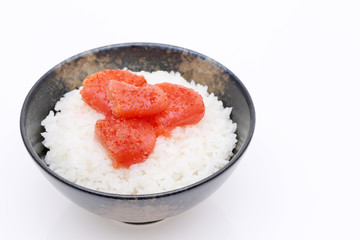 明太子　御飯