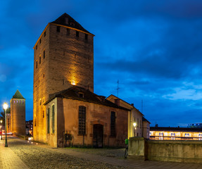 Ponts couverts in Strasbourg France