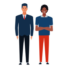 men avatar cartoon character