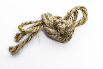 Verknoteter Bindfaden