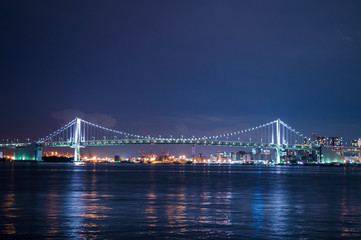 Fototapeta na wymiar 【東京都】レインボーブリッジ / 【Tokyo】Rainbow Bridge