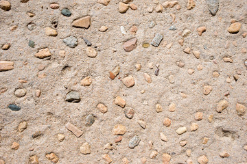 Backgrounds of a floor with several stones