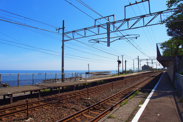 海の見える駅, 無人駅, 有間川駅