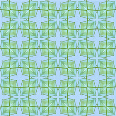 Abstract geometric seamless pattern handmade ethnic and tribal motifs. Bohemian ethnic tile printing