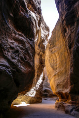 Canyon bei Petra in Jordanien