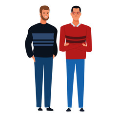 men avatar cartoon character