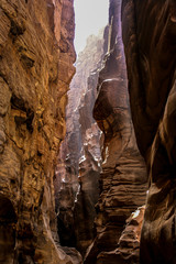 Wadi Mujib Canyon in Jordanien