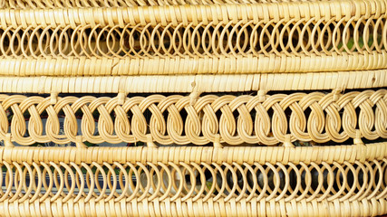 Texture, background - wicker basket of thin twigs. Used as a container for storing small items