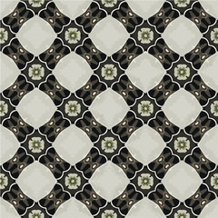 Abstract geometric seamless pattern handmade ethnic and tribal motifs. Bohemian ethnic tile printing