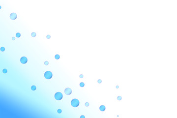 Illustration of splash or carbonate. 水しぶきまたは炭酸のイラスト