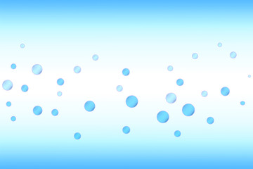 Illustration of splash or carbonate. 水しぶきまたは炭酸のイラスト