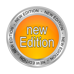 Fototapeta premium New Edition Button - 3D illustration