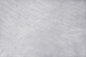 aluminium metal texture background, scratches on polished stainless steel.