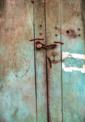 Old beautiful door in india