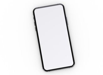 phone 3d illustration mockup smartphone