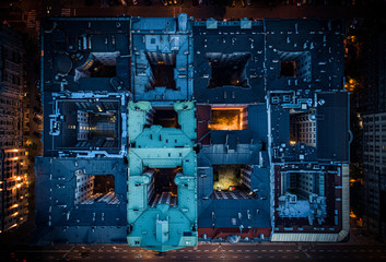 Warszawskie kamienice © Drone in Warsaw