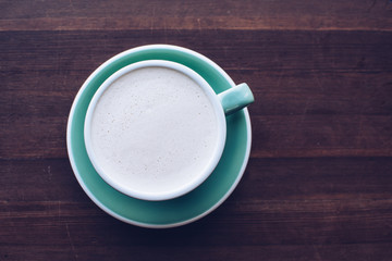 A cup of raf coffee.