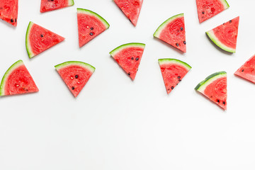 Fresh watermelon slices pattern