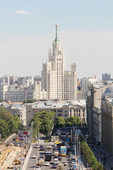 View from the Main Kids Store in Moscow, Russia