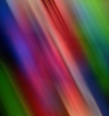 Bright colored blured brushstrokes as multicolored flashes for an abstract background