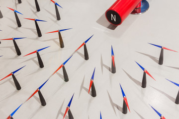 Magnetic needle and magnetic field Magnetic field experiment in Physics Teaching