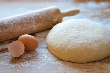 Frischer Hefeteig
