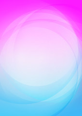 Abstract curved with colorful background
