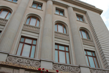 Obraz premium building at unter den linden in berlin (germany) 