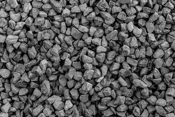 Stones texture and background. Rock texture . Crushed gravel background. Seamless texture of gravel...