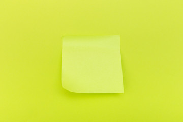 colour sticker note on colour background
