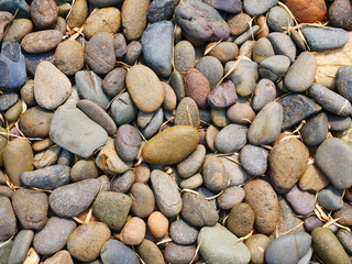 nature pebbles beach stone background
