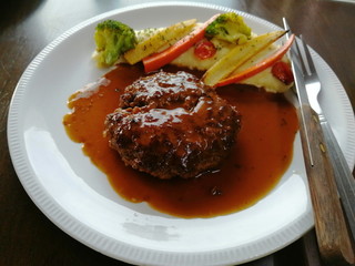 Ground beef steak