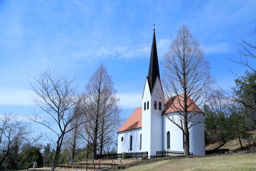 Fototapeta na wymiar 南ドイツの礼拝堂　カトリック礼拝堂　教会