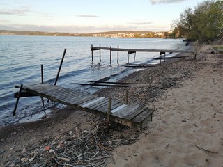 Photo pf small docks in Jonkoping